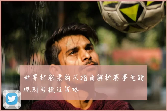 世界杯彩票购买指南解析赛事竞猜规则与投注策略